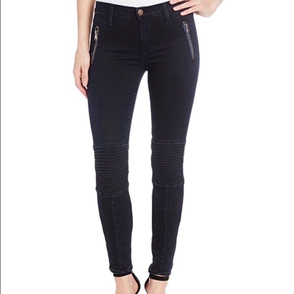 Hudson Stark Moto Jeans Sz 30